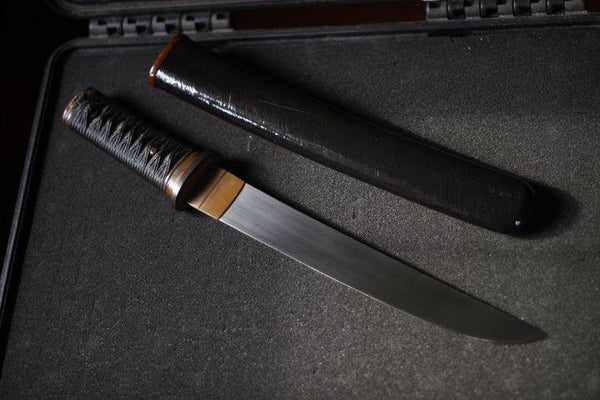 Japanese Black Copper Hira Tanto - Siam Blades