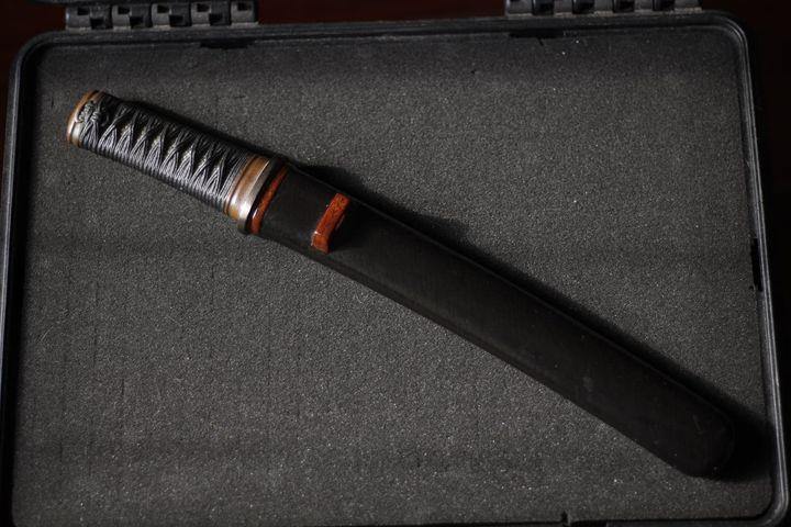 Japanese Black Copper Hira Tanto - Siam Blades