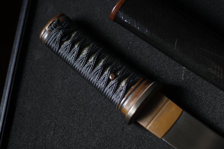 Japanese Black Copper Hira Tanto - Siam Blades