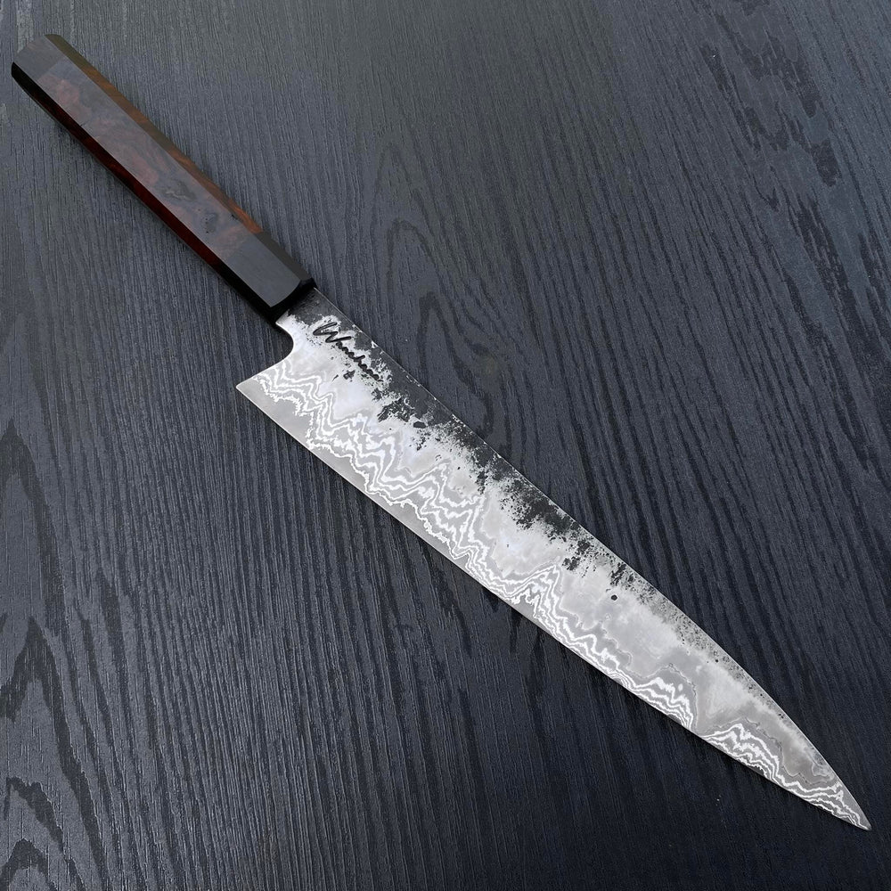 Wanchana Sujihiki Damascus 16-Layer Chef Knife
