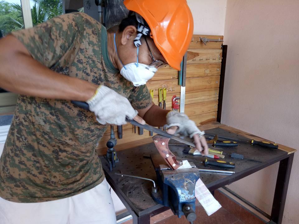 BIG CAMP Competition Chopper Hand Forged Knives - Blacksmith Handmade Axes, Siam Blades  Old Block Blades 