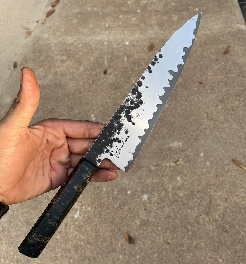 Wanchana Gyuto 205mm San Mai Chef Knife