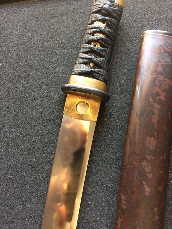 Japanese Shobu Tanto Hand Forged Knives - Blacksmith Handmade Axes, Siam Blades  Old Block Blades 