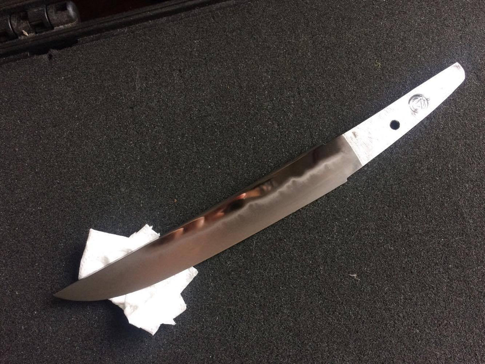 Japanese Aikuchi Tanto Hand Forged Knives - Blacksmith Handmade Axes, Siam Blades  Old Block Blades 