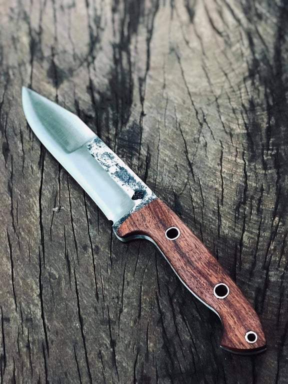 Modified Spearpoint Camp Knife