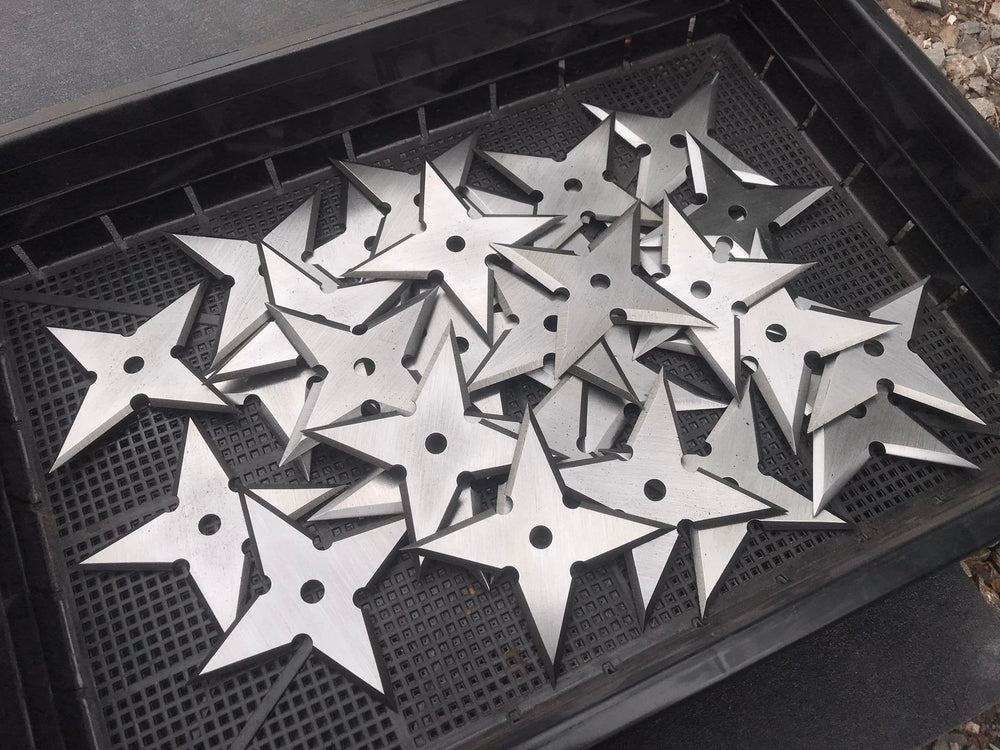 Set of 3 Shuriken Throwing Ninja Stars