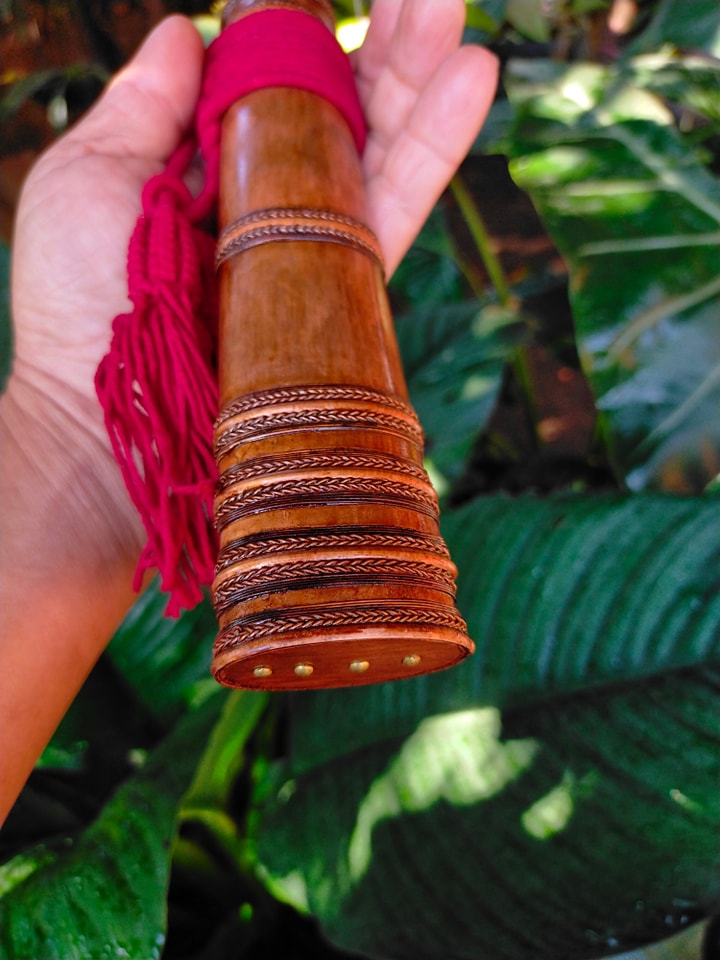 Damascus Thai Krabi Krabong Knife