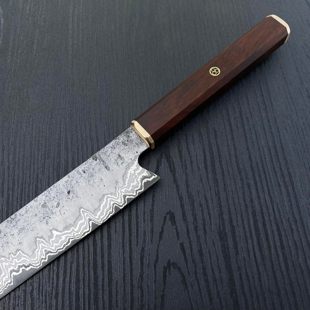 Wanchana Kiritsuke 16-Layer Damascus Chef Knife