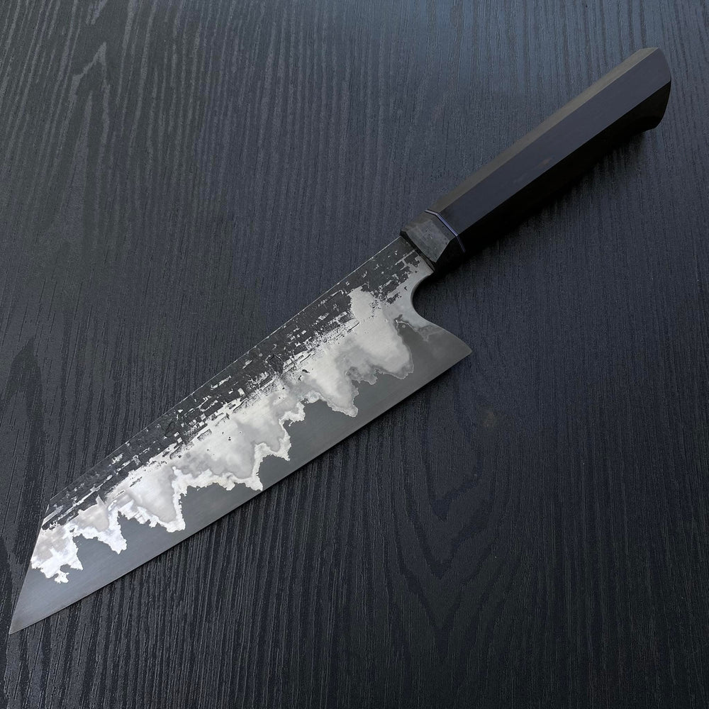 Wanchana San Mai Bunka Chef Knife with Titanium