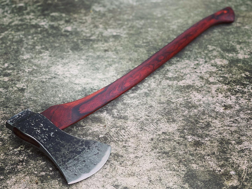 183 Layer Damascus Fighting Axe