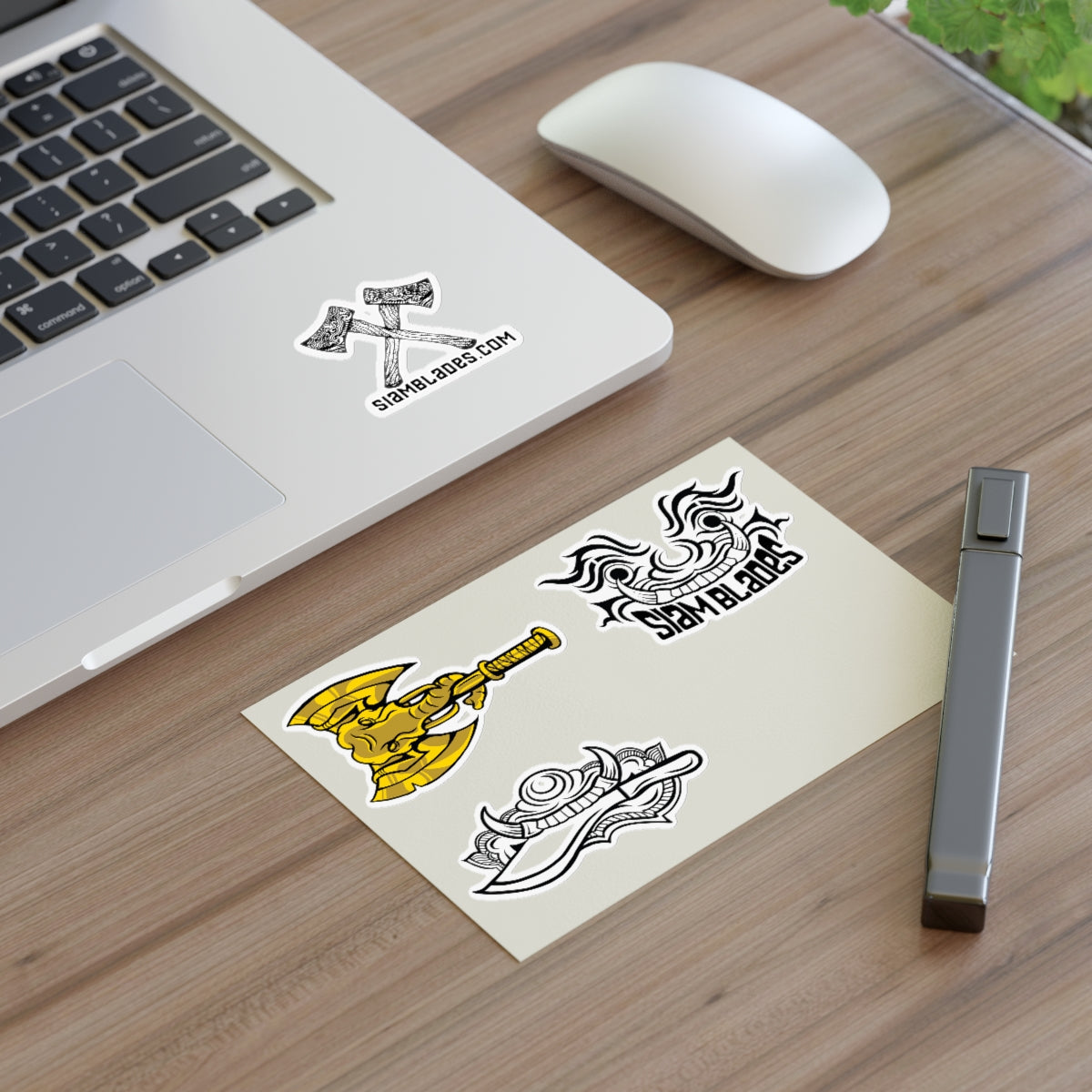 Siam Blades Sticker Sheets