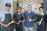 Forge An Axe: Bangkok Axe Making Class Hand Forged Knives - Blacksmith Handmade Axes, Siam Blades  Old Block Blades 