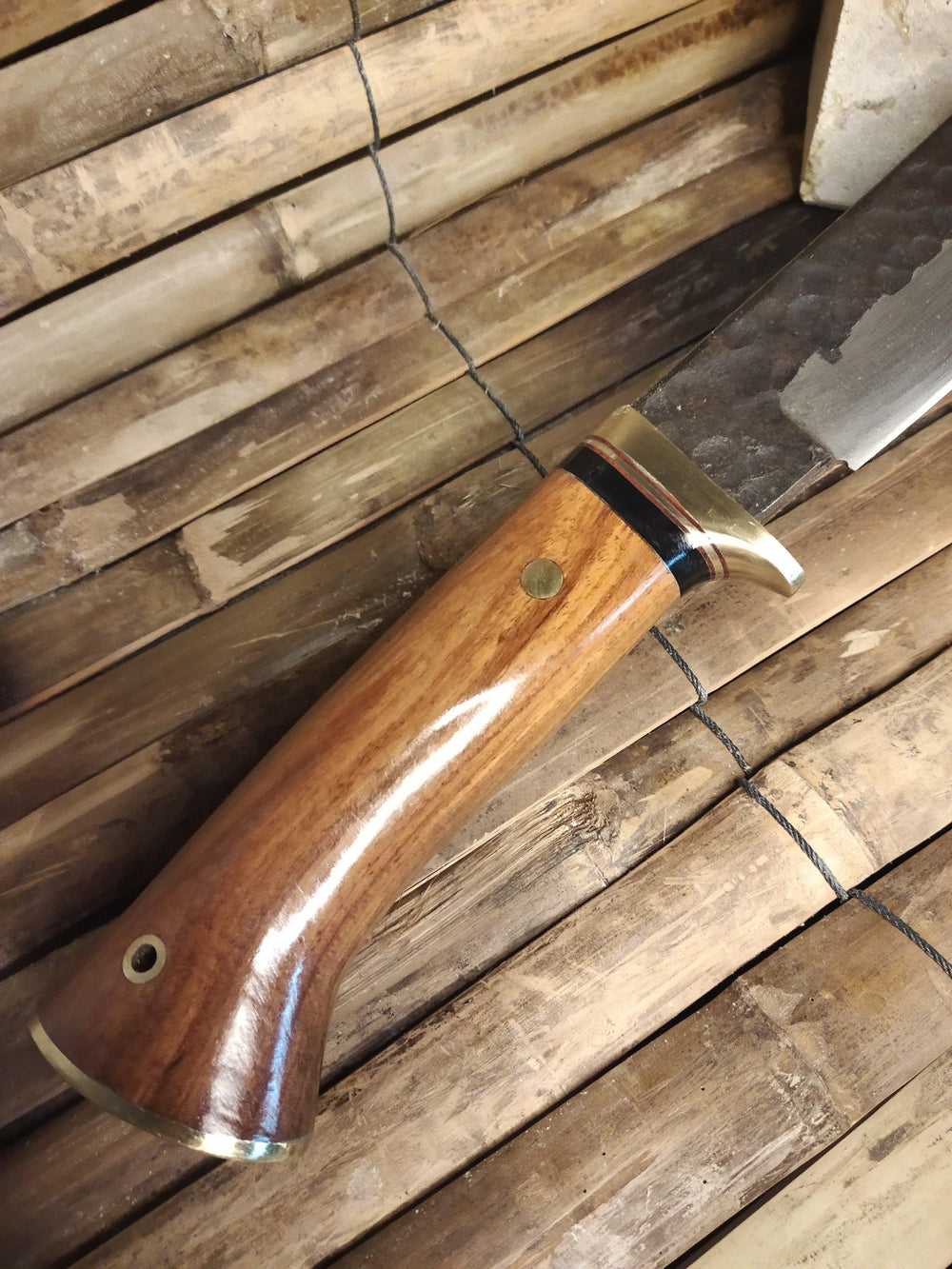 Competition Chopper Knife - Mastersmith Ajarn Kor Neeow (Bunthun Sitthipaisan) - Siam Blades