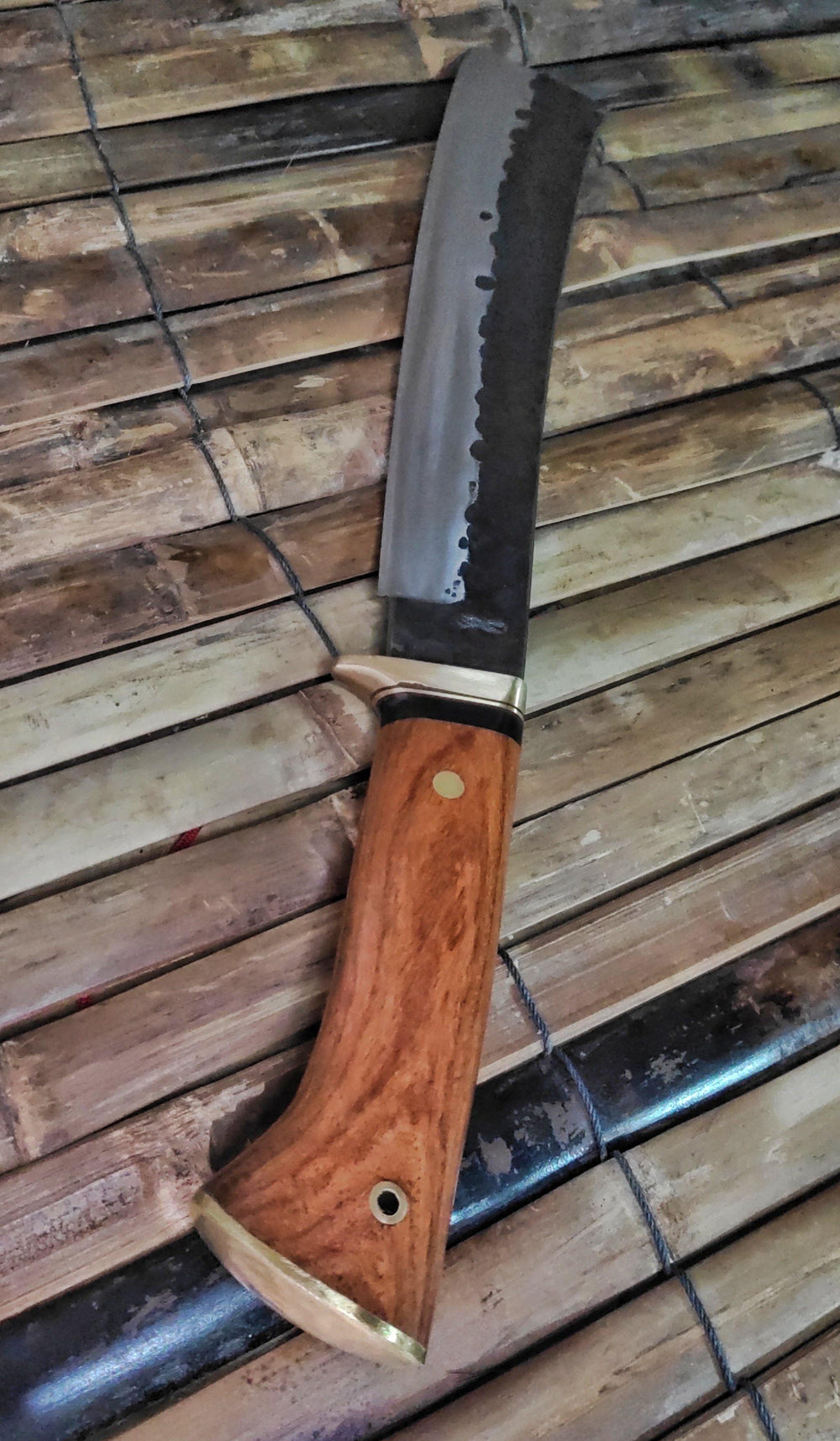Competition Chopper Knife - Mastersmith Ajarn Kor Neeow (Bunthun Sitthipaisan) - Siam Blades