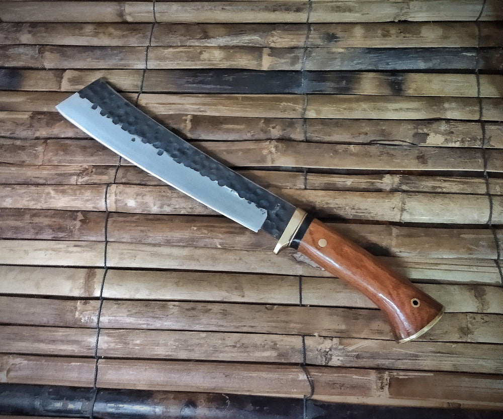 Competition Chopper Knife - Mastersmith Ajarn Kor Neeow (Bunthun Sitthipaisan) - Siam Blades