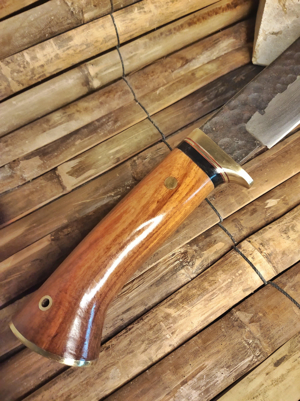 Competition Chopper Knife - Mastersmith Ajarn Kor Neeow (Bunthun Sitthipaisan) - Siam Blades