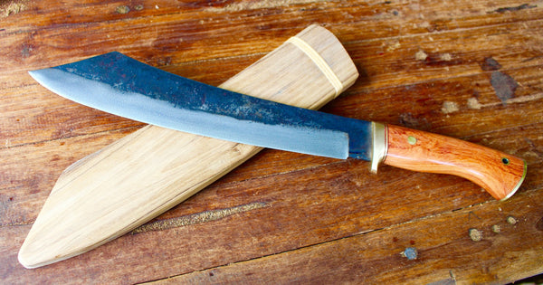 blade Chopper - Mastersmith Ajarn Kor Neeow Hand Forged Knives - Blacksmith Handmade Axes, Siam Blades  Old Block Blades 