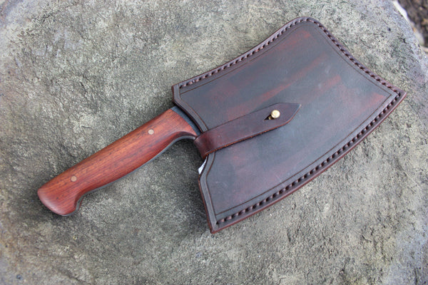 Bushcraft Field Cleaver Hand Forged Knives - Blacksmith Handmade Axes, Siam Blades  Old Block Blades 