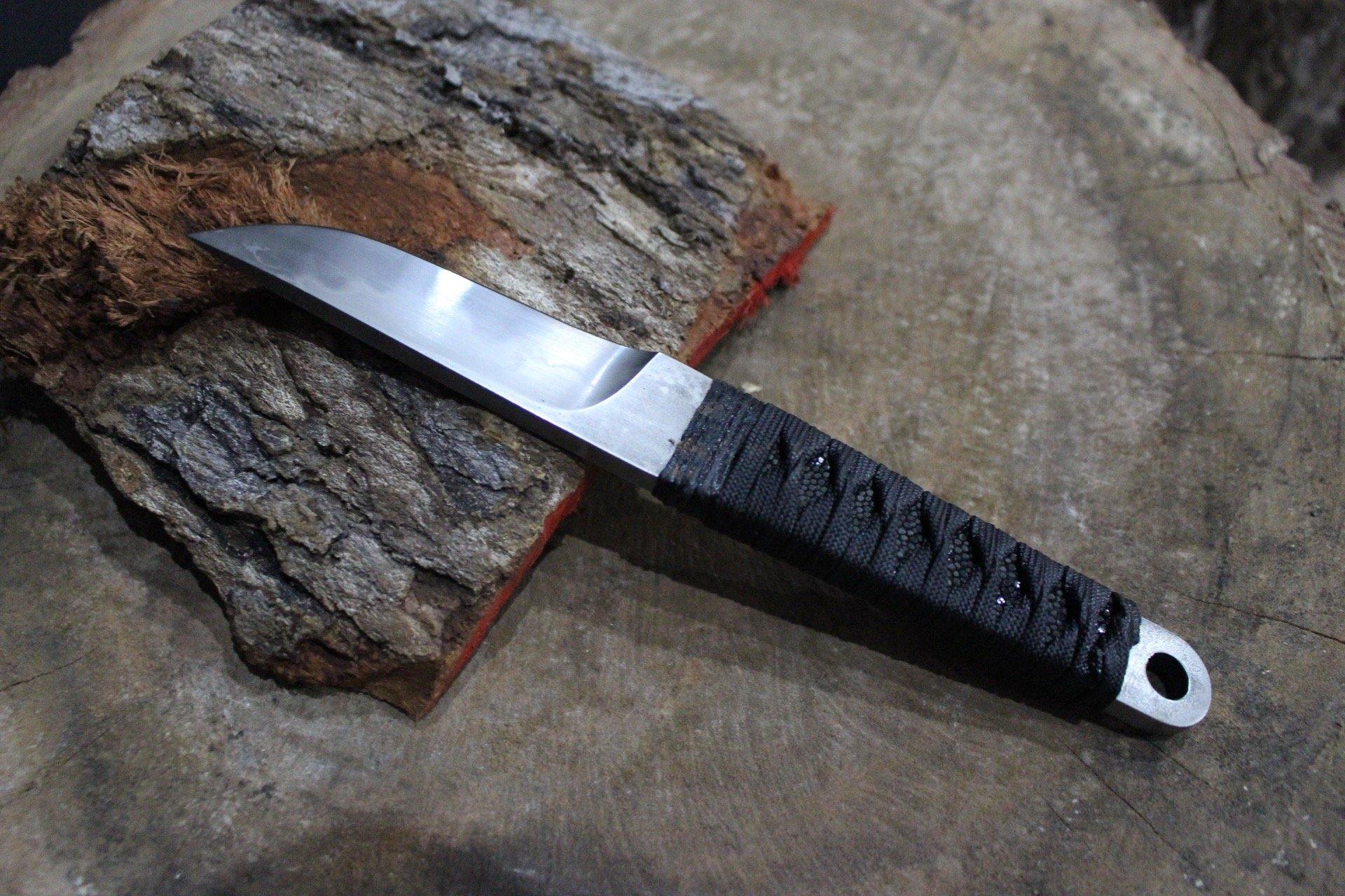 Traditional Japanese Kiridashi Blade, Tactical Real Steel