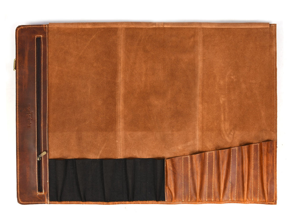 Siam Blades Leather Chef Knife Roll