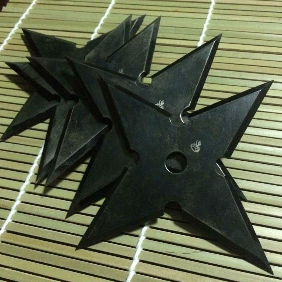 Shuriken Throwing Stars, Handmade Throwing Ninja Stars, Knife Throwing –  Siam Blades
