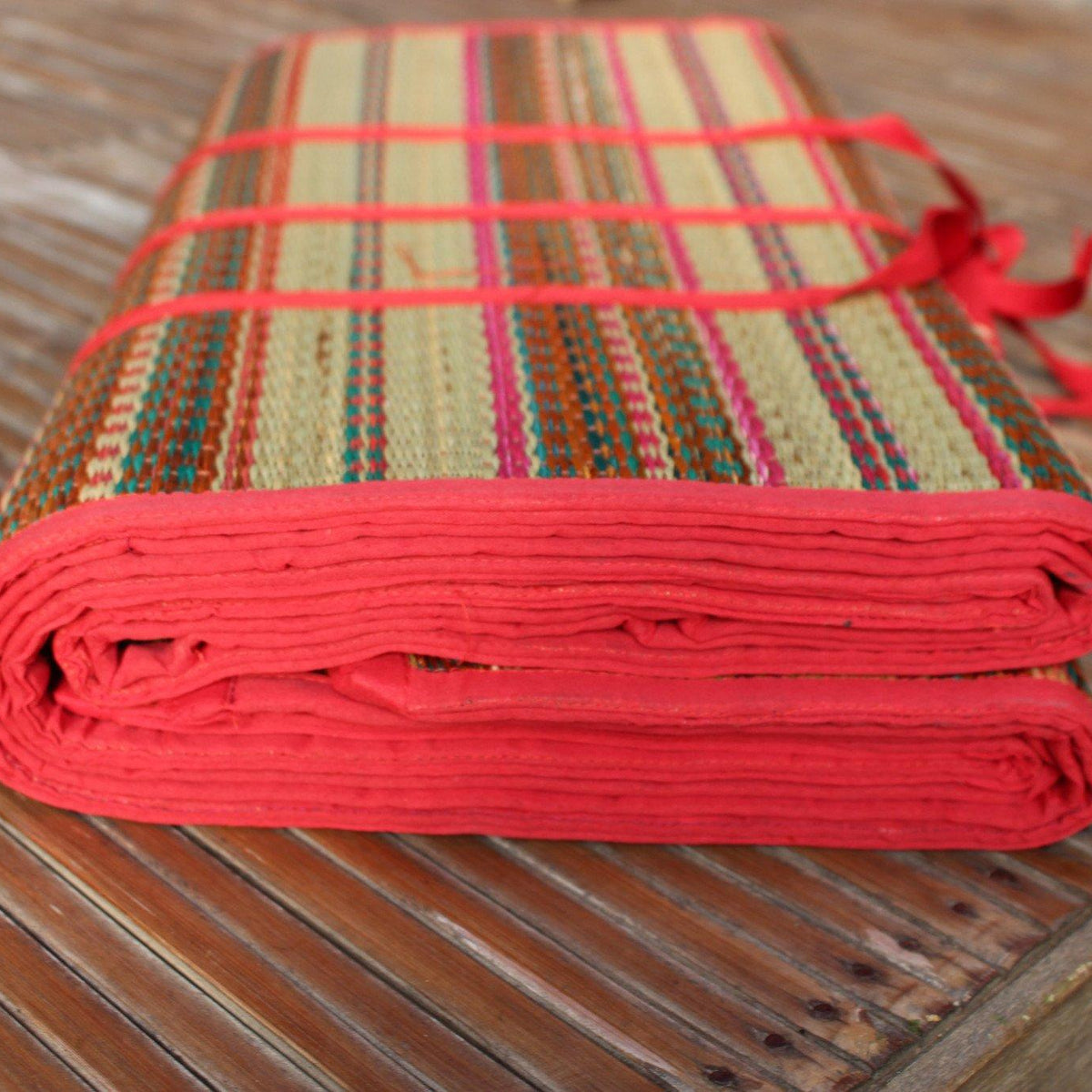 Ukuku Reed Mat Handmade Thai Rattan Reed Mat Made in Thailand, Thai Yoga Beach Mats ...