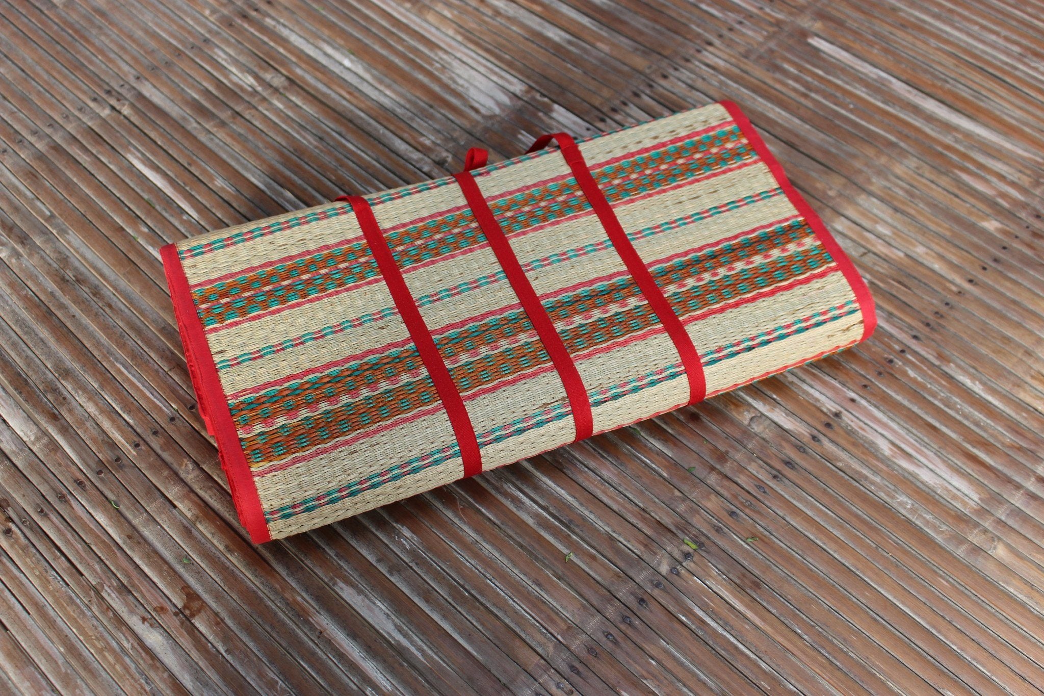 Handmade Thai Rattan Reed Mat Made in Thailand, Thai Yoga Beach Mats