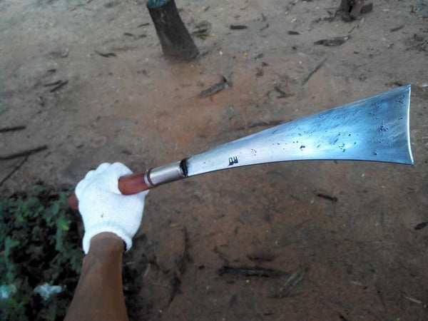 Thai Jungle blade Hand Forged Knives - Blacksmith Handmade Axes, Siam Blades  Old Block Blades 