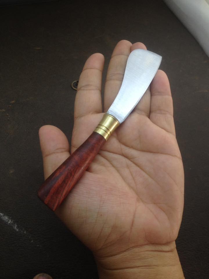 Hand Forged Cigar Cutter Knife, Keychain Knife, Neck Knife, Personalized Cigar Cutter, Herb Chopper, Herb Grinder, EDC Knife, EDC Neck Knife Hand Forged Knives - Blacksmith Handmade Axes, Siam Blades  Old Block Blades 