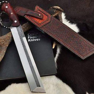 ELITE TANTO Competition Chopper Hand Forged Knives - Blacksmith Handmade Axes, Siam Blades  Old Block Blades 