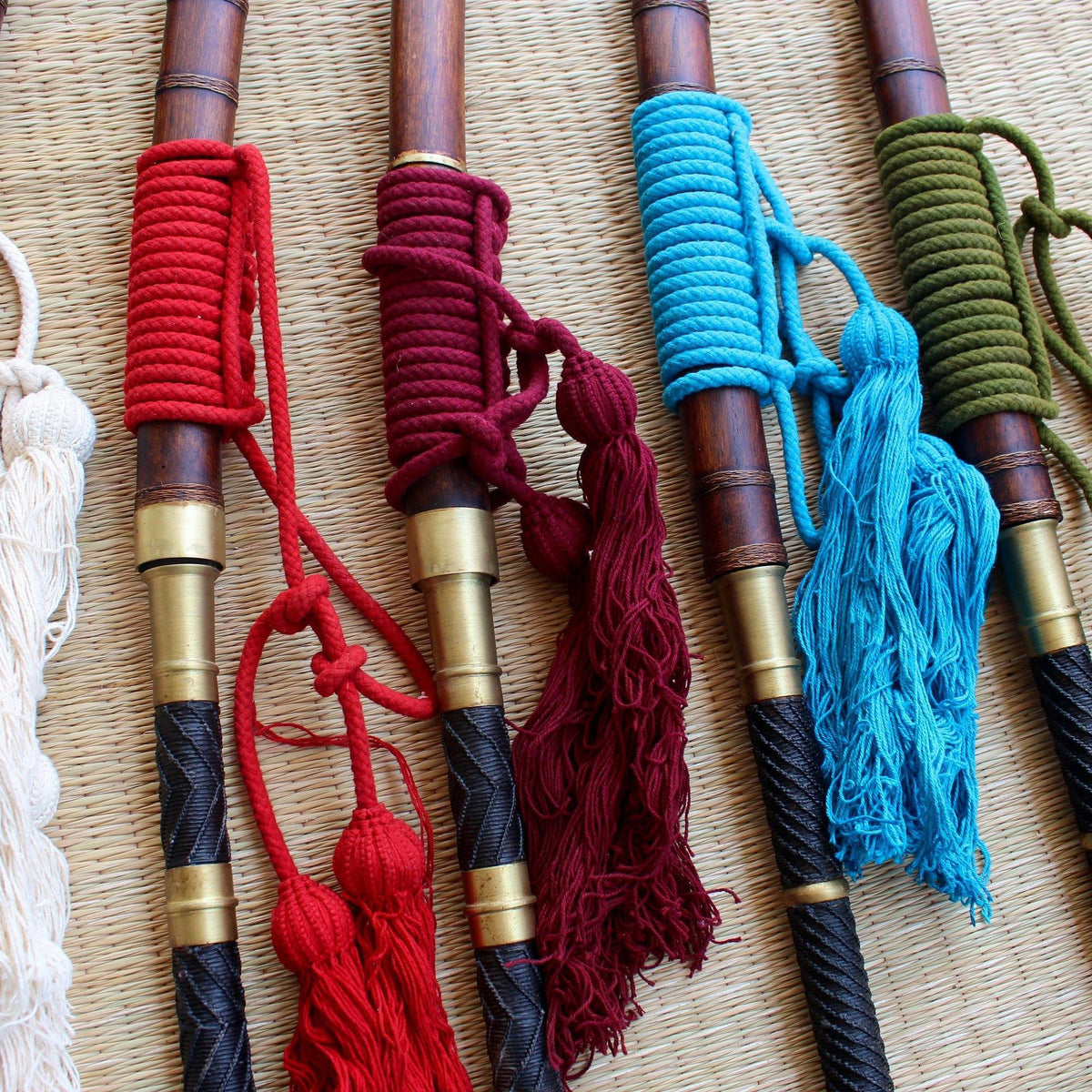 Hand Braided Thai Dhab Shoulder Sling Rope - Hand Weaved Thai Rope ...