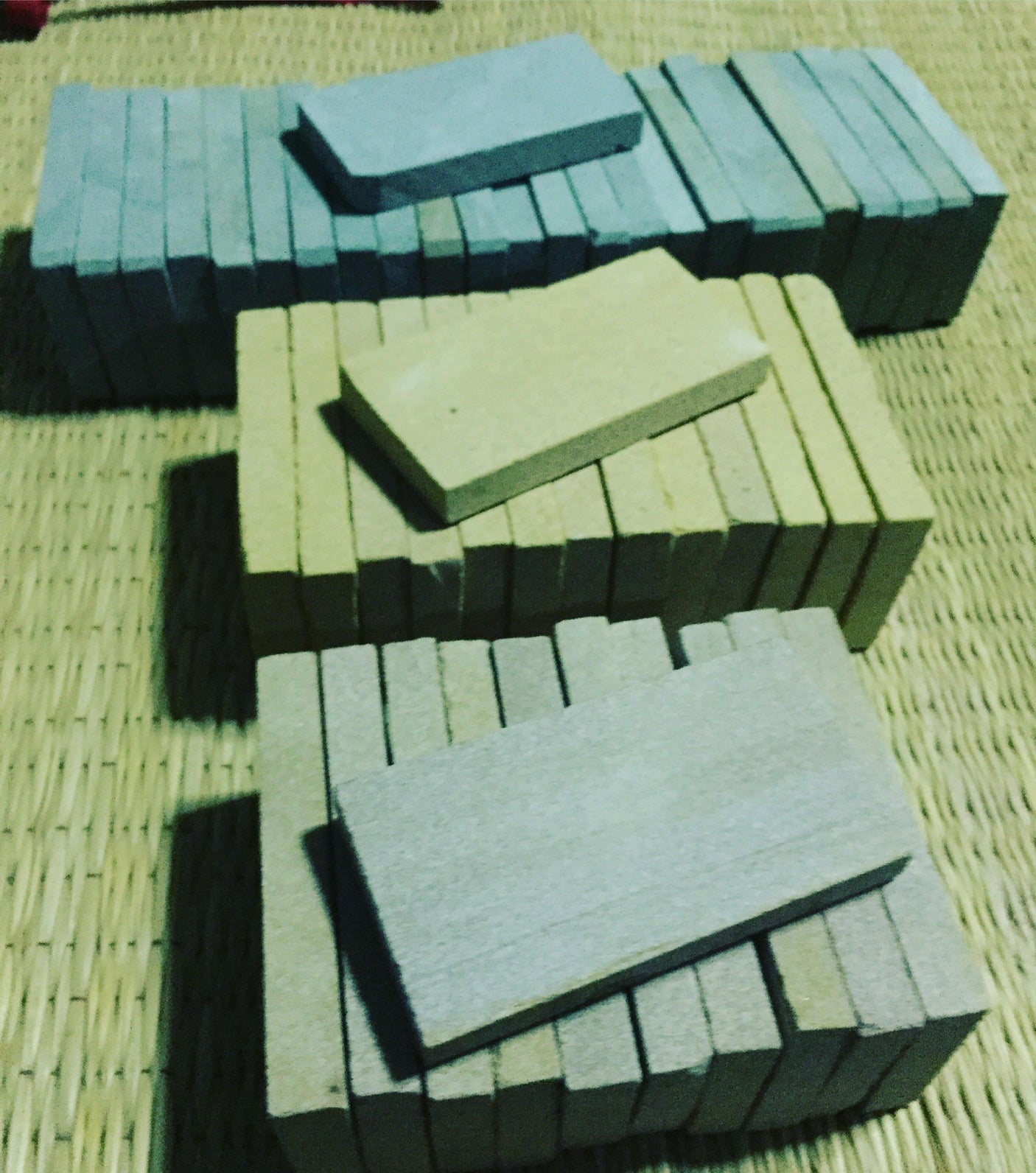 Natural Sharpening Whetstones, Binsui Whetstones, Unique Business Cards, Thai Sharpening Wetstones, High Grit Axe Puck, Axe Sharp Stone EDC Hand Forged Knives - Blacksmith Handmade Axes, Siam Blades  Old Block Blades 