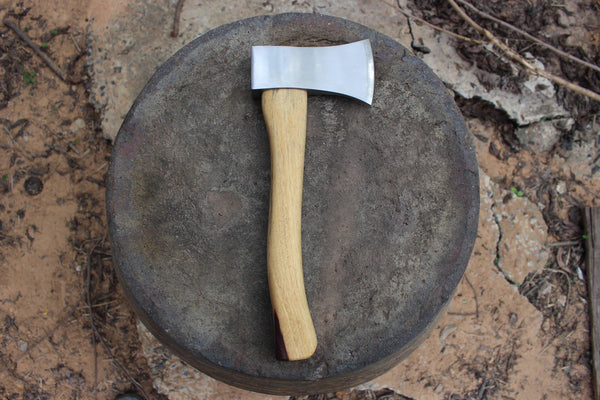 Hand Forged League Throwing Axe Hand Forged Knives - Blacksmith Handmade Axes, Siam Blades  Old Block Blades 