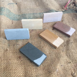 Natural Sharpening Whetstones, Binsui Whetstones, Unique Business Cards, Thai Sharpening Wetstones, High Grit Axe Puck, Axe Sharp Stone EDC Hand Forged Knives - Blacksmith Handmade Axes, Siam Blades  Old Block Blades 