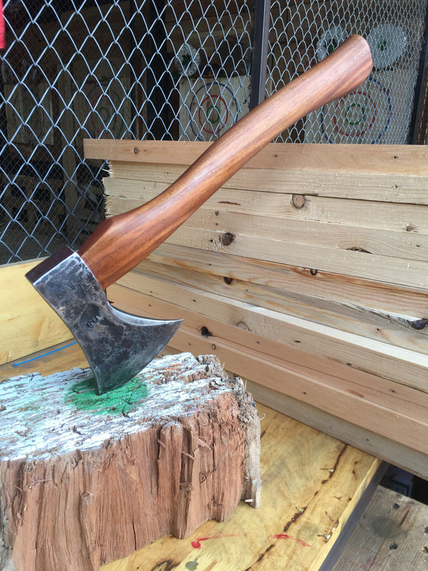 WATL64 League Axe Hand Forged Knives - Blacksmith Handmade Axes, Siam Blades  Old Block Blades 