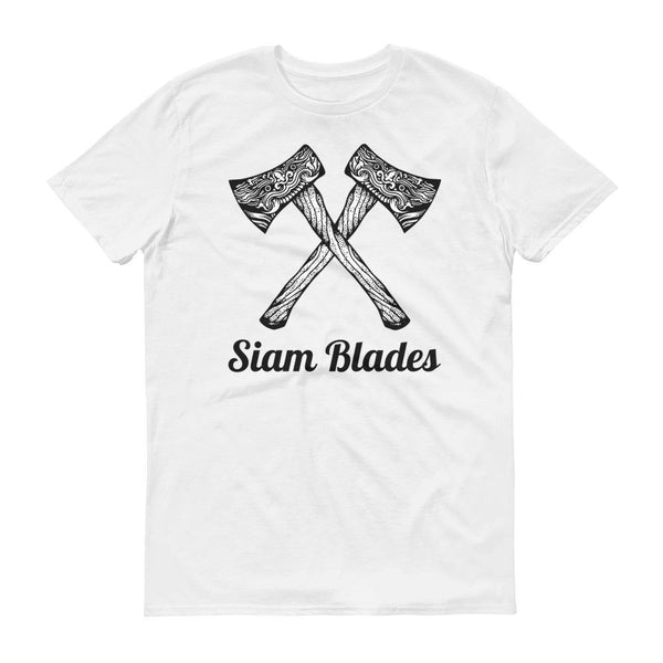 SIAM BLADES TEE Hand Forged Knives - Blacksmith Handmade Axes, Siam Blades  Old Block Blades 