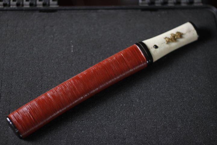 Japanese Golden Leaf Tanto - Siam Blades